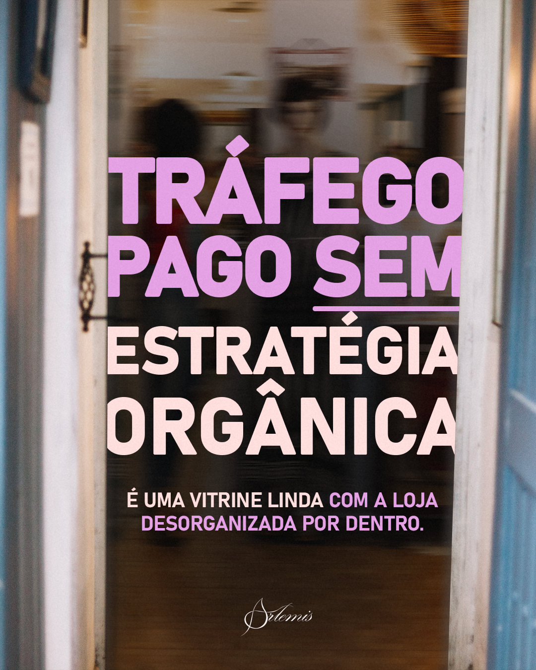 Tráfego pago sem estratégia orgânica